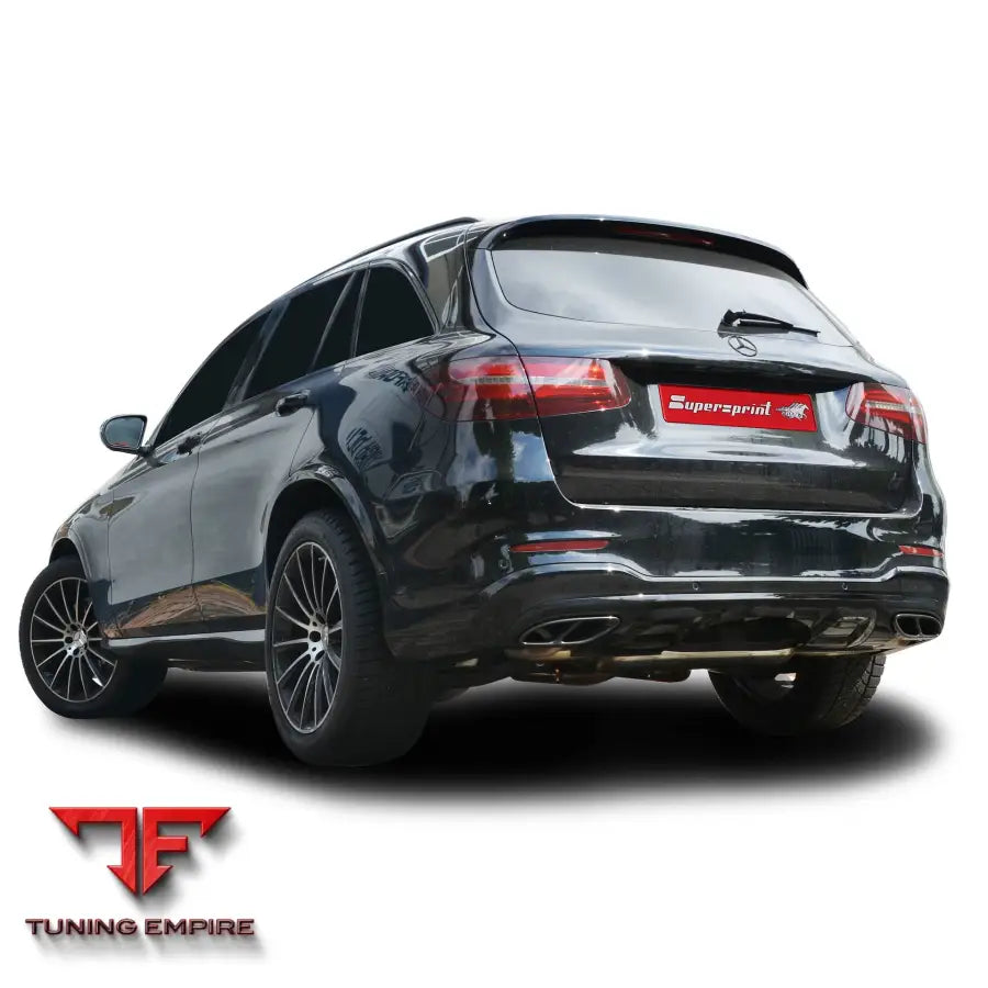 Supersprint exhaust system for Mercedes-Benz X253 GLC 43 AMG 4-Matic 2016-2018