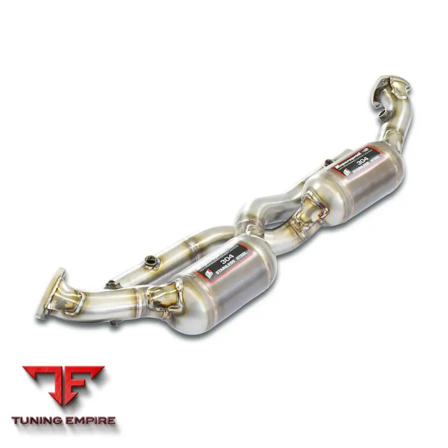 Supersprint exhaust system for Porsche 996 Series - 3.8L Engine conversion