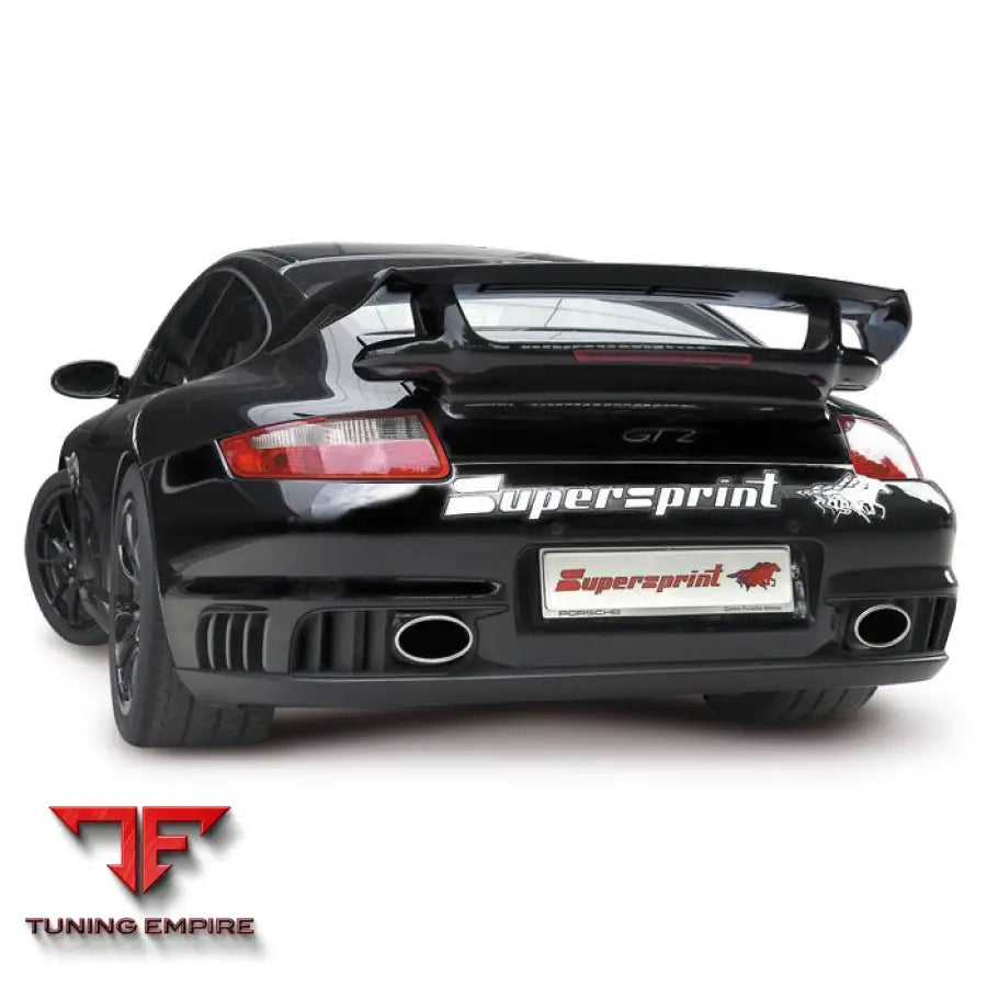 Supersprint exhaust system for Porsche 997.1 Series 997.1 GT2