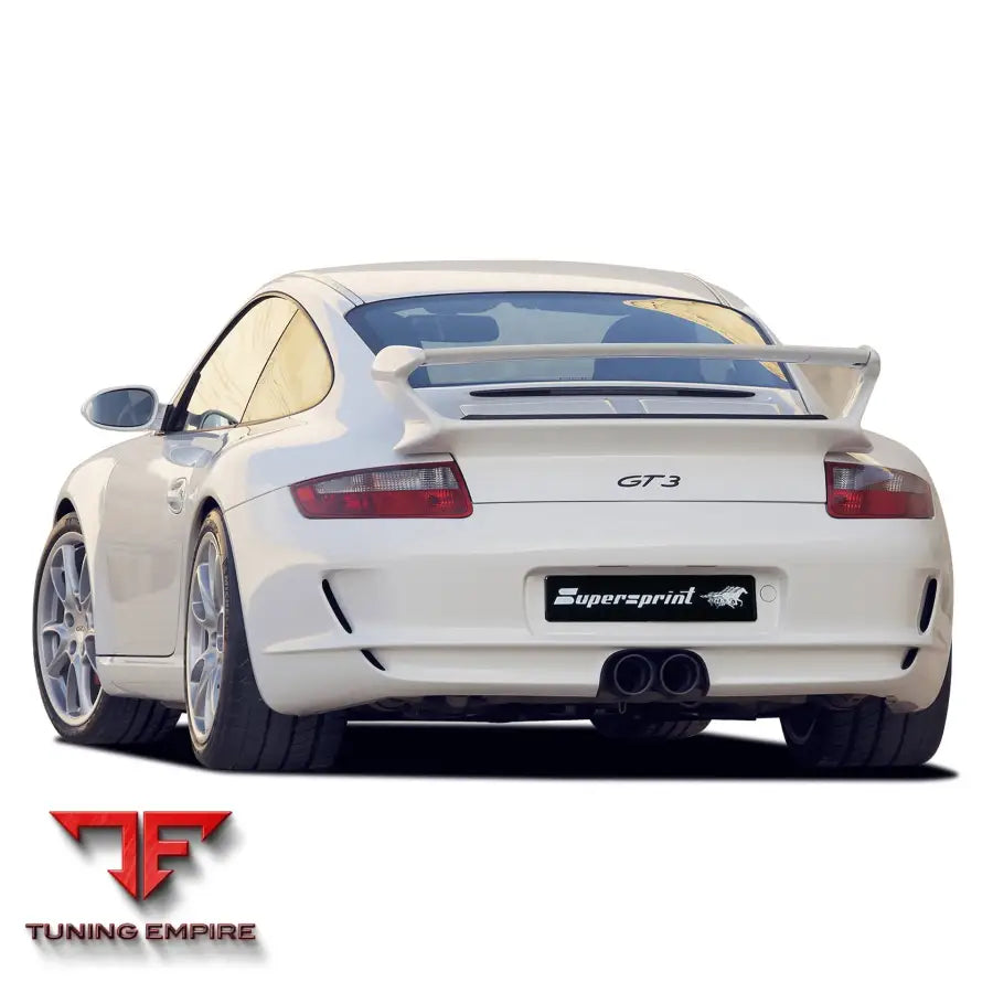 Supersprint exhaust system for Porsche 997.1 Series GT3 / GT3 RS