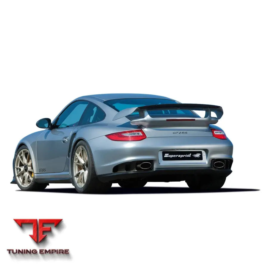 Supersprint exhaust system for Porsche 997.2 Series GT2 RS