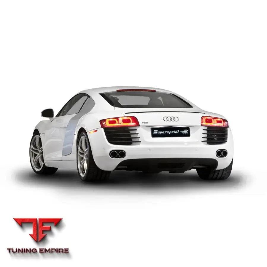 Supersprint exhaust system for Audi R8 Coupé