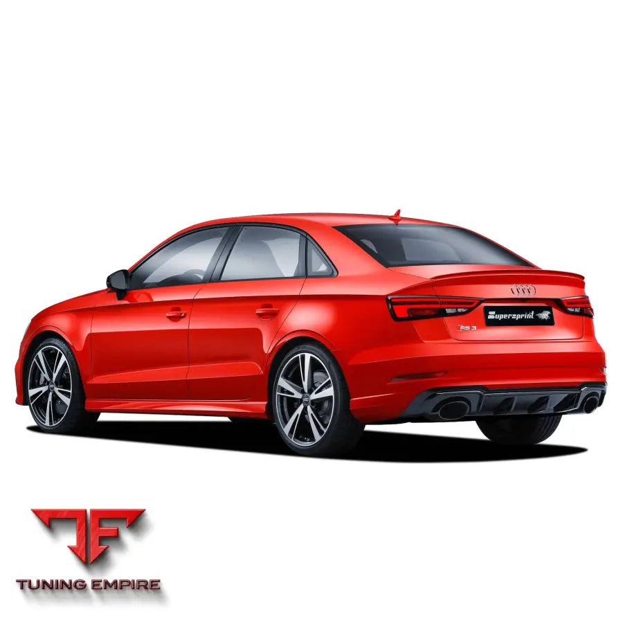 Supersprint exhaust system for Audi RS3 8V Sedan 2017-2021