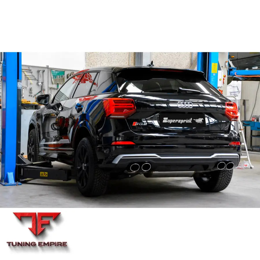 Supersprint exhaust system for Audi SQ2 Quattro 2.0 TFSI 2021-Twin Pipe