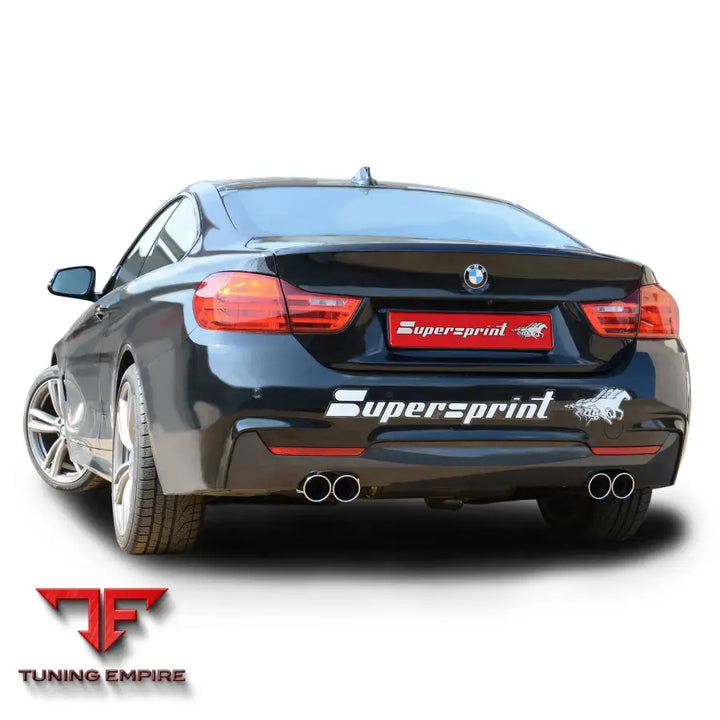 Supersprint exhaust system for BMW F32 Coupé-2016