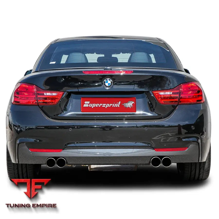 Supersprint exhaust system for BMW F33 LCI Cabrio 2015+