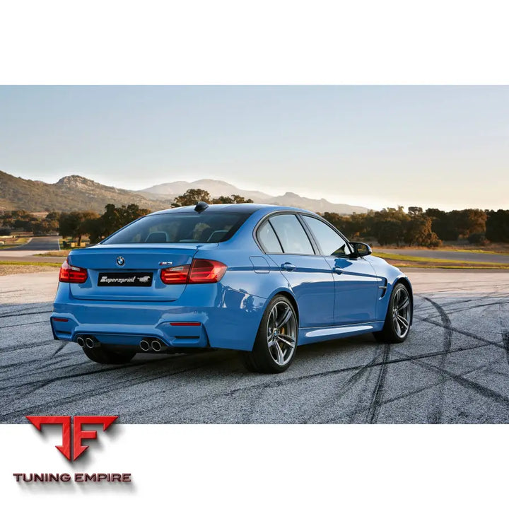 Supersprint exhaust system for BMW F80 M3 2012-2015