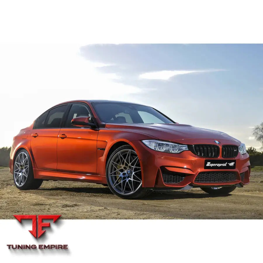 Supersprint exhaust system for BMW F80 M3 Competition