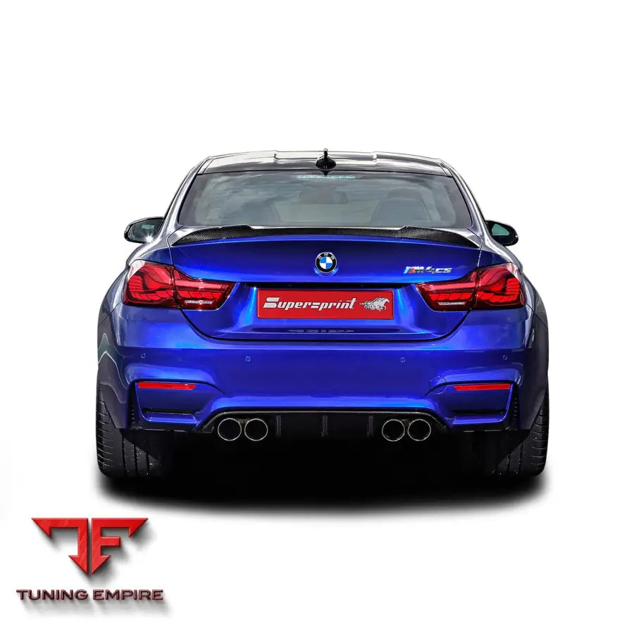 Supersprint exhaust system for BMW F82 M4 CS