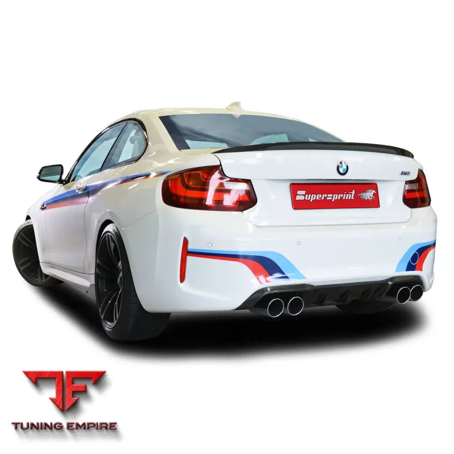 Supersprint exhaust system for BMW F87 M2 N55 2015-2018
