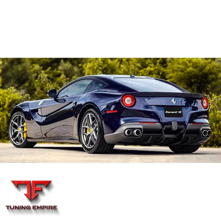 Supersprint exhaust system for Ferrari F12tdf Berlinetta 6.3L V12 2015-2017