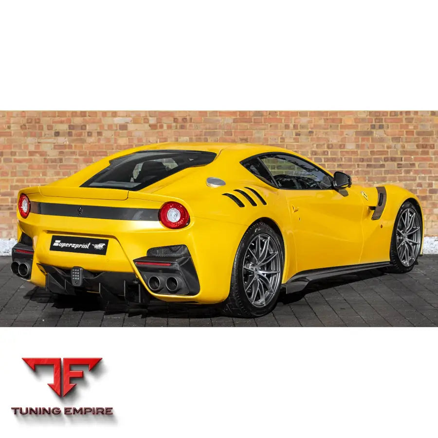 Supersprint exhaust system for Ferrari F12tdf Berlinetta 6.3L V12 2015-2017