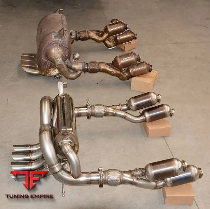 Supersprint exhaust system for Lamborghini Centenario Coupé LP770-4 V12 2016-2017