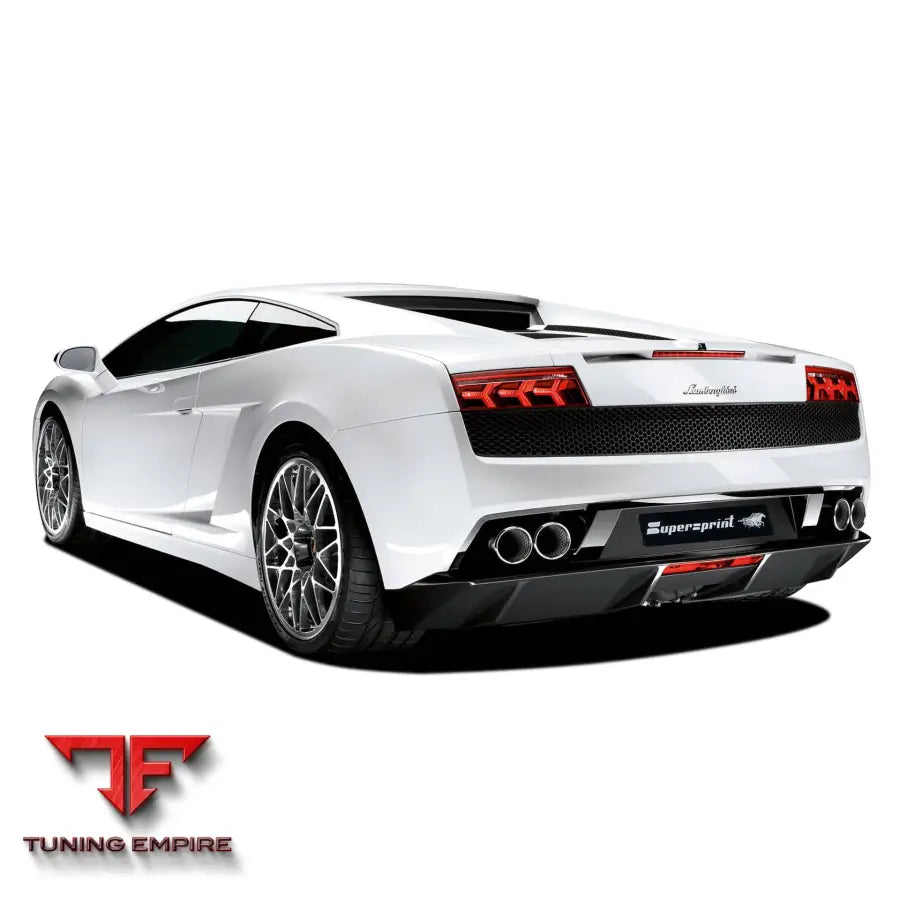 Supersprint exhaust system for Lamborghini Gallardo LP 560-4 Coupé 5.2i V10 '08-'10