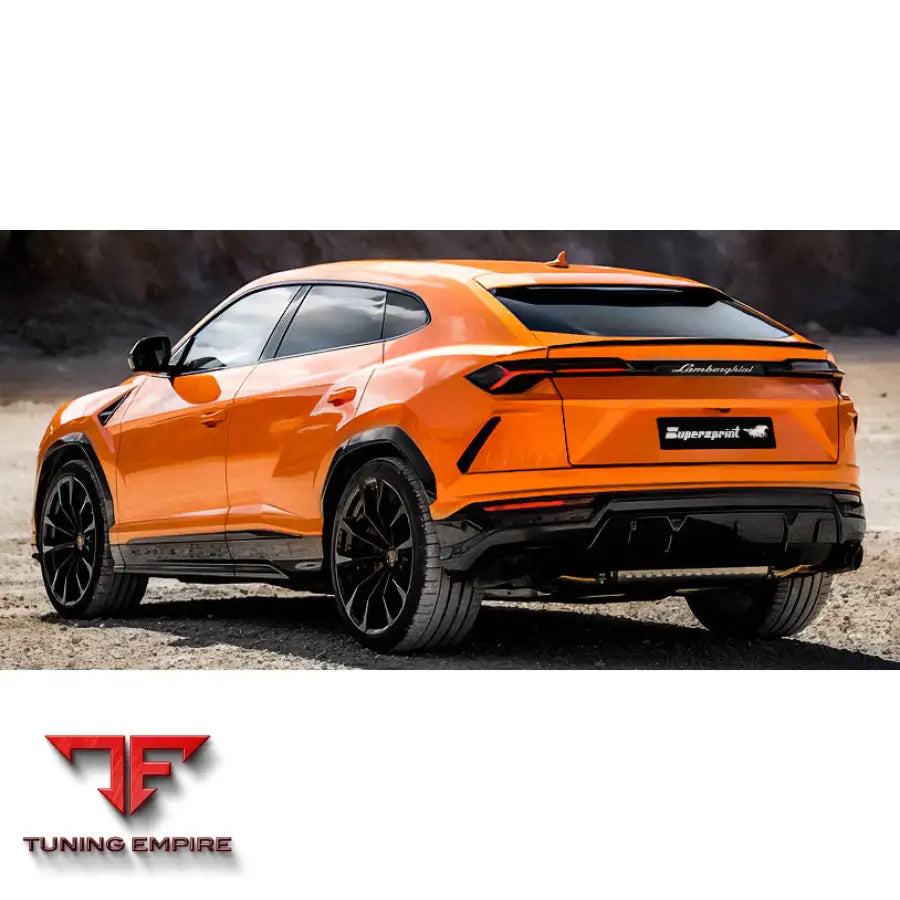 Supersprint exhaust system for Lamborghini Urus "Pearl Capsule" 4.0L V8 Bi-Turbo 2021