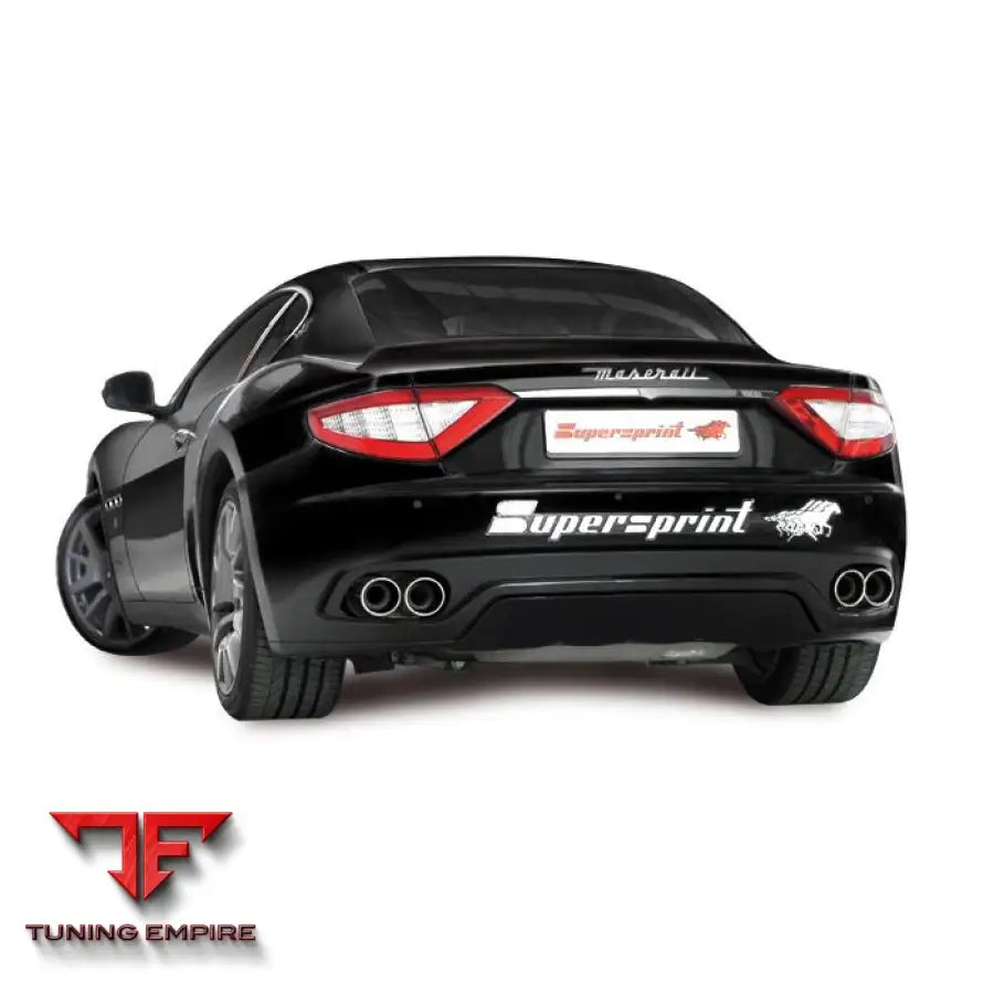 Supersprint exhaust system for Maserati GranCabrio Sport 4.7i V8 '18-'19