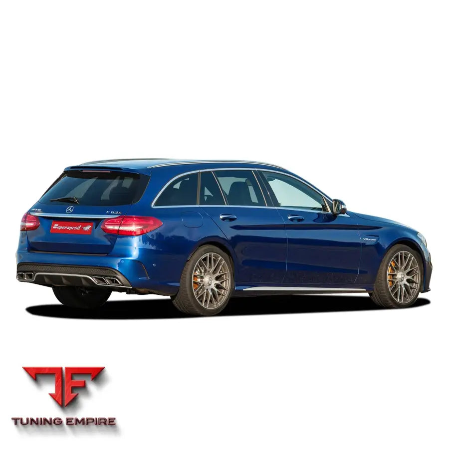 Supersprint exhaust system for Mercedes-Benz S205 C63 S AMG 4.0i V8 Bi-Turbo 2015+