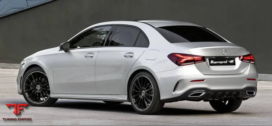 Supersprint exhaust system for Mercedes-Benz V177 A Sedan