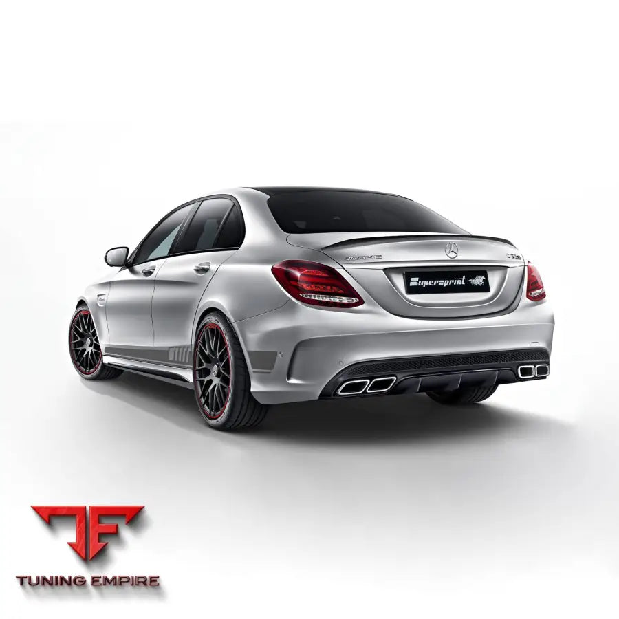 Supersprint exhaust system for Mercedes-Benz W205 C63 S AMG "Edition 1" 4.0i V8 Bi-Turbo 2019+