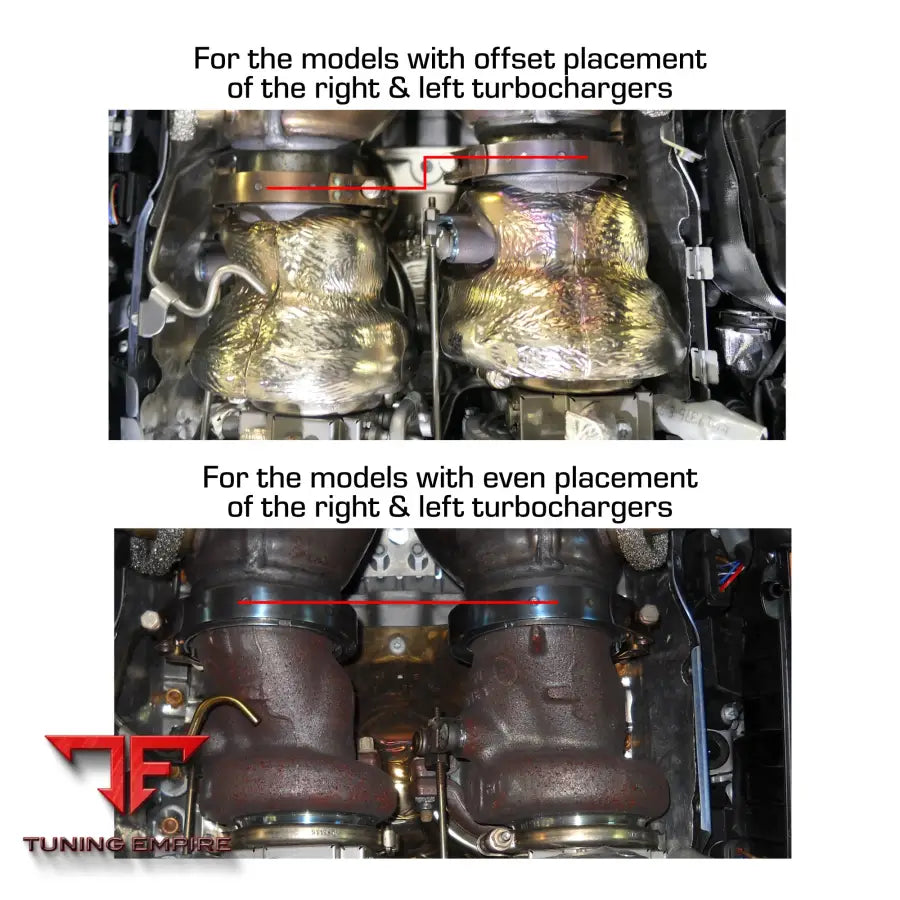 Supersprint exhaust system for Mercedes-Benz X253 GLC 63 AMG 4-Matic 2019-2022