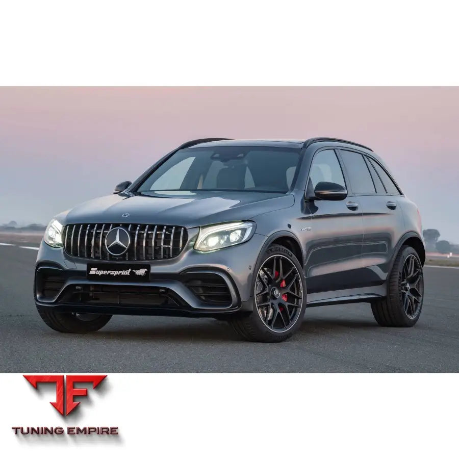 Supersprint exhaust system for Mercedes-Benz X253 GLC 63 S AMG 4-Matic 2017- 2022