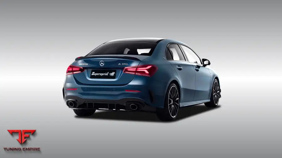 Supersprint exhaust system for Mercedes-Benz Z177 A 35 AMG 4-Matic 2019