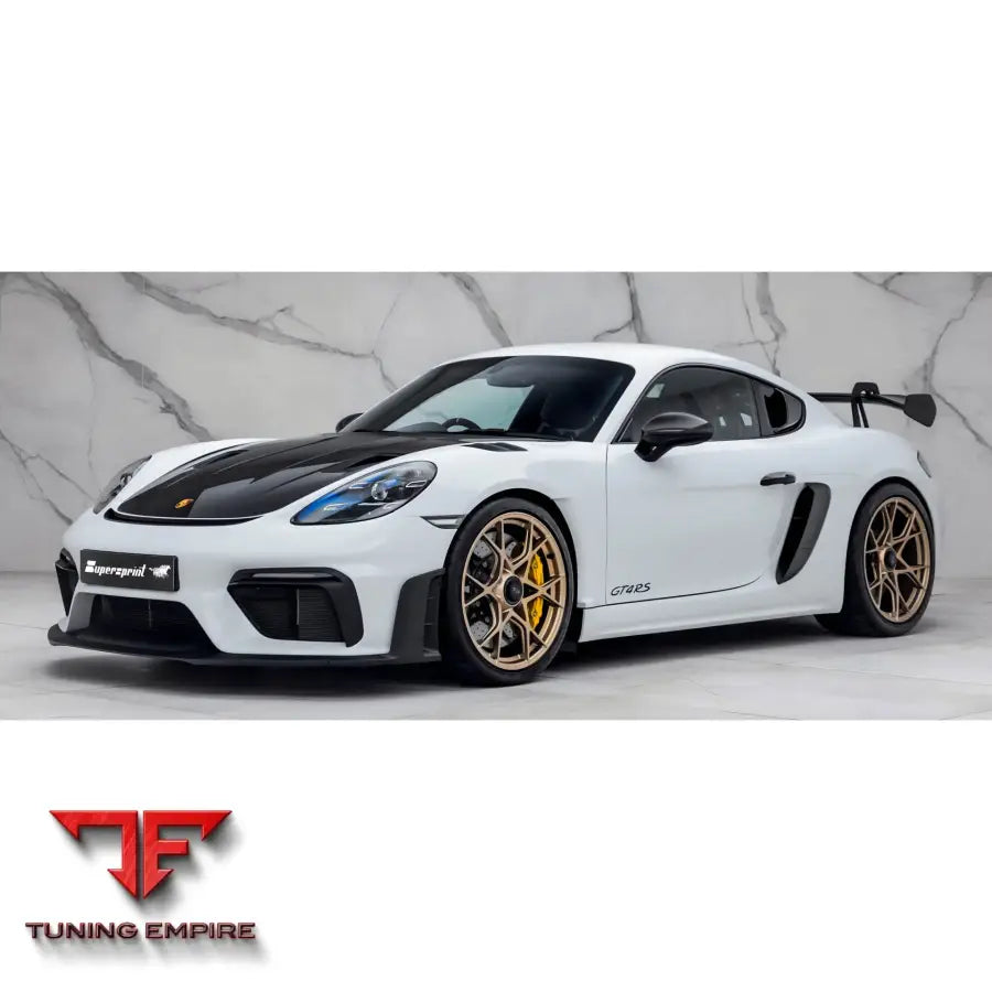 Supersprint exhaust system for Porsche 718 GT4 RS Series