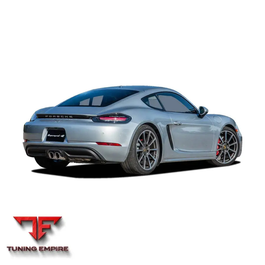 Supersprint exhaust system for Porsche 718 Series
