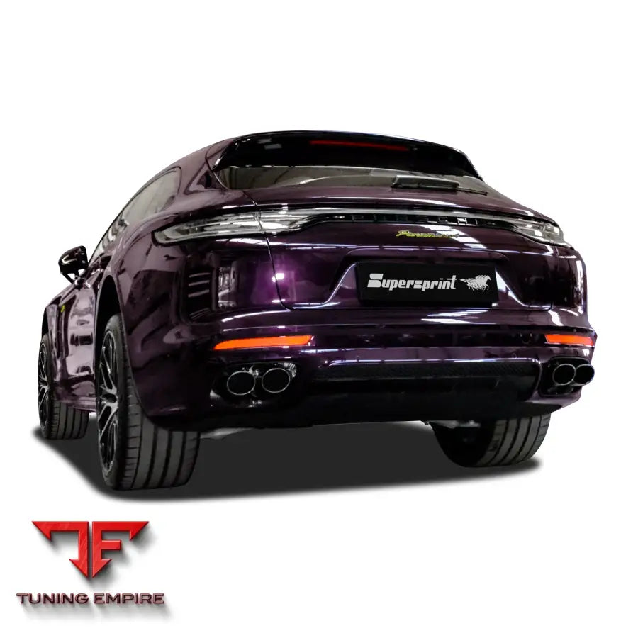 Supersprint exhaust system for Porsche 971 Series Sport Turismo