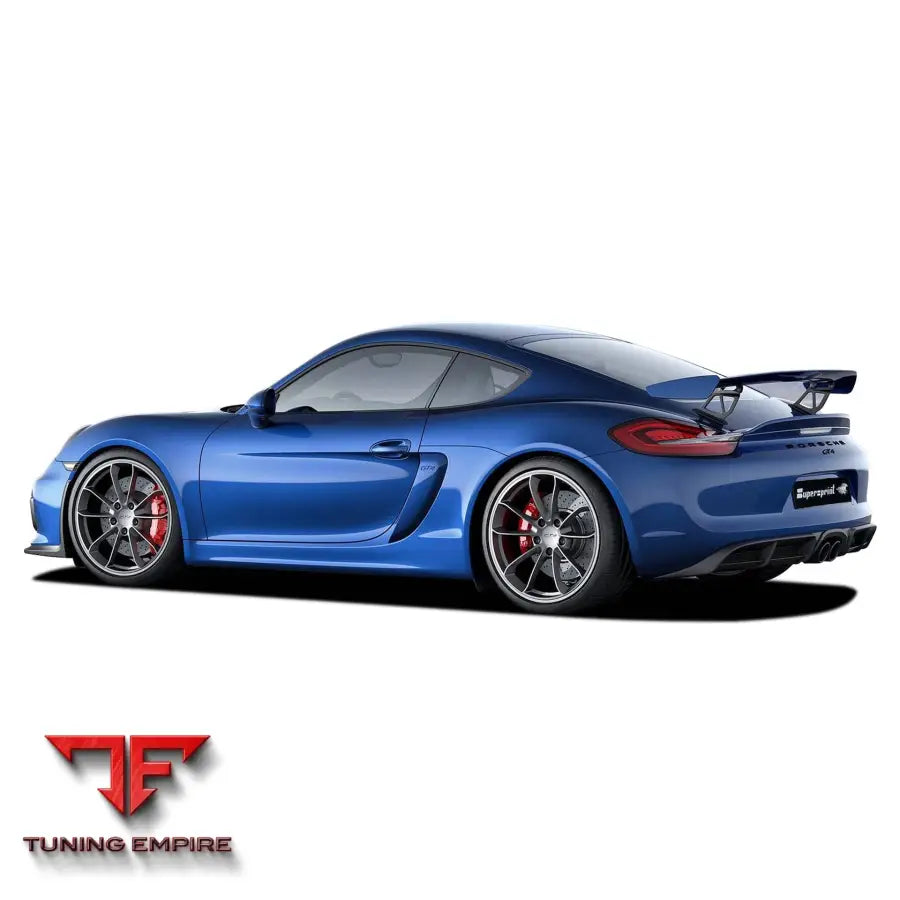 Supersprint exhaust system for Porsche 981 GT4 Series