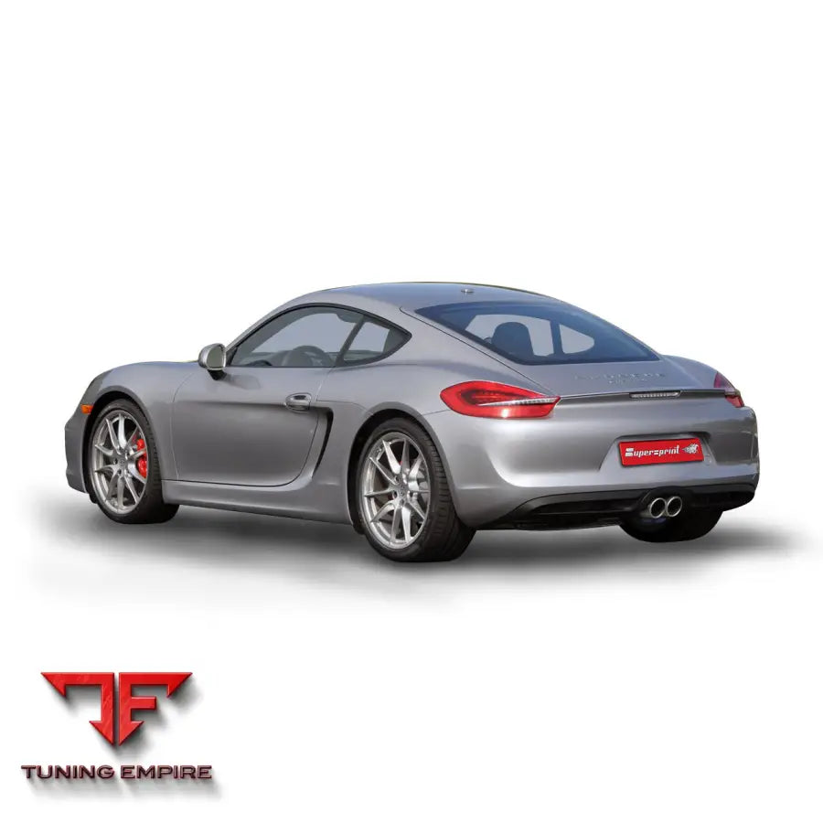 Supersprint exhaust system for Porsche 981 Series