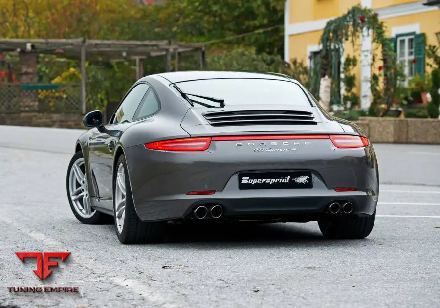 Supersprint exhaust system for Porsche 991.1 Series Carrera / Carrera S / GTS