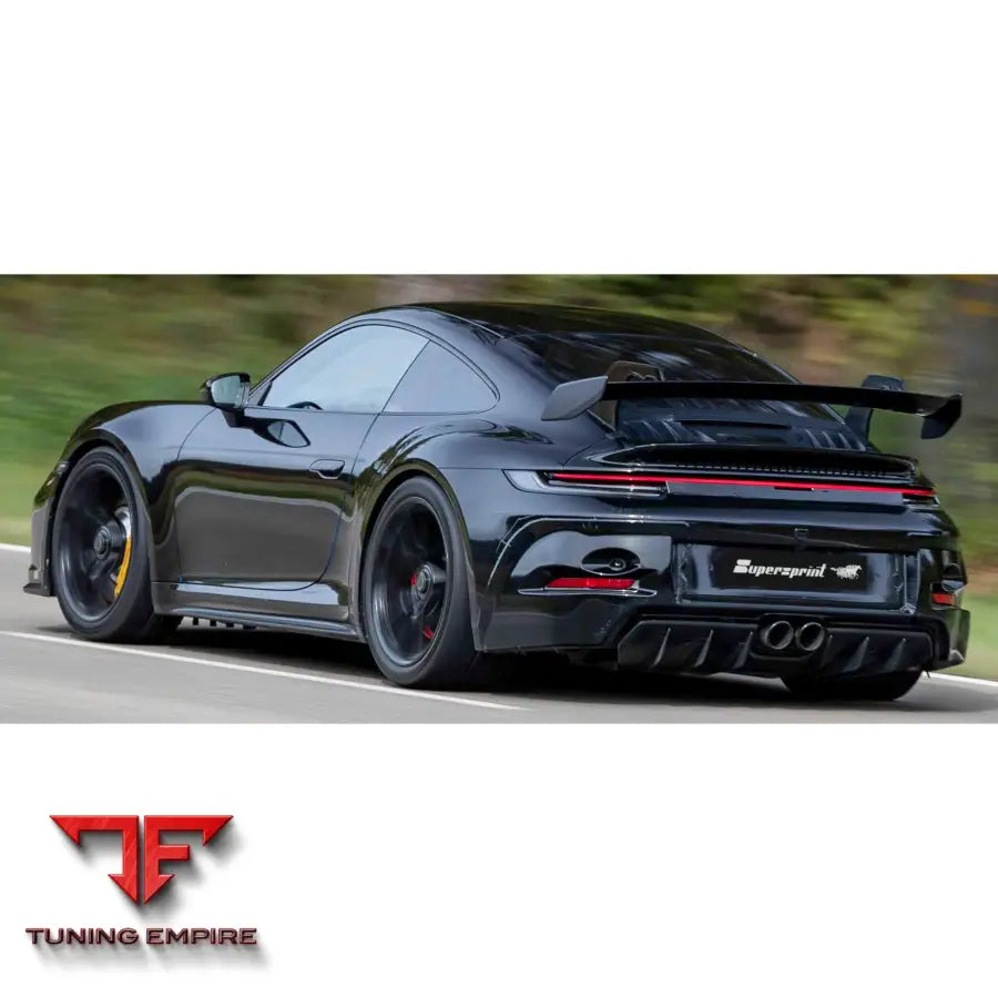 Supersprint exhaust system for Porsche 992 Series GT3 / GT3 RS