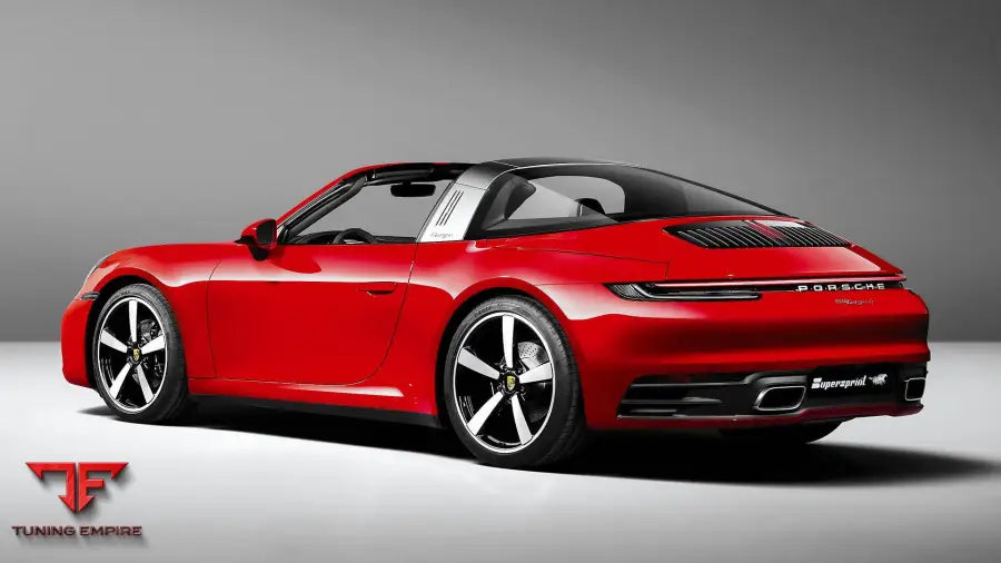 Supersprint exhaust system for Porsche 992 Series Targa 4 / Targa 4S / GTS