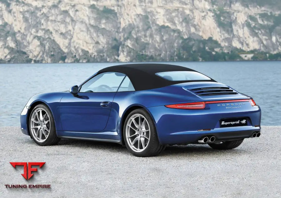 Supersprint exhaust system for Porsche Serie 991.1 Carrera Cabrio / Carrera S Cabrio / GTS Cabrio