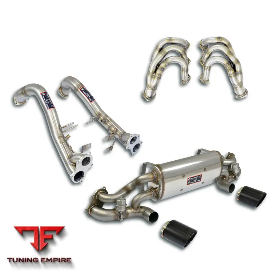 Supersprint exhaust system for Porsche Spyder 718 Series