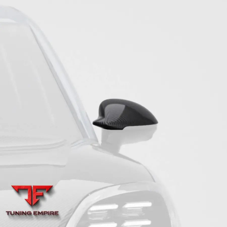 TECHART CARBON EXTERIOR MIRROR TRIMS FOR E3 CAYENNE