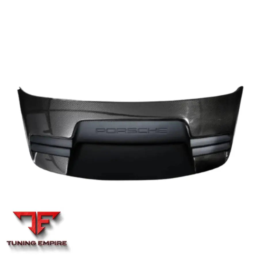 TECHART CARBON TAILGATE TRIM FOR 991.1 GT3 RS UP TO MODEL YEAR 2016