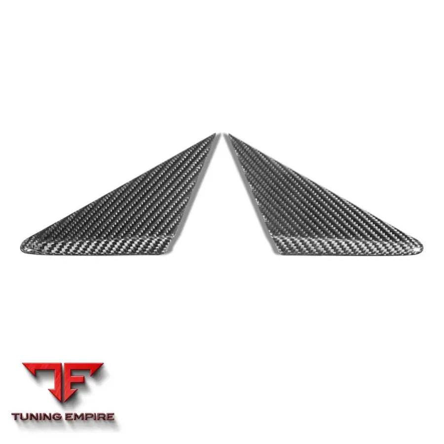 TECHART CARBON WINDOW TRIANGLES – LEFT & RIGHT (GLOSSY)