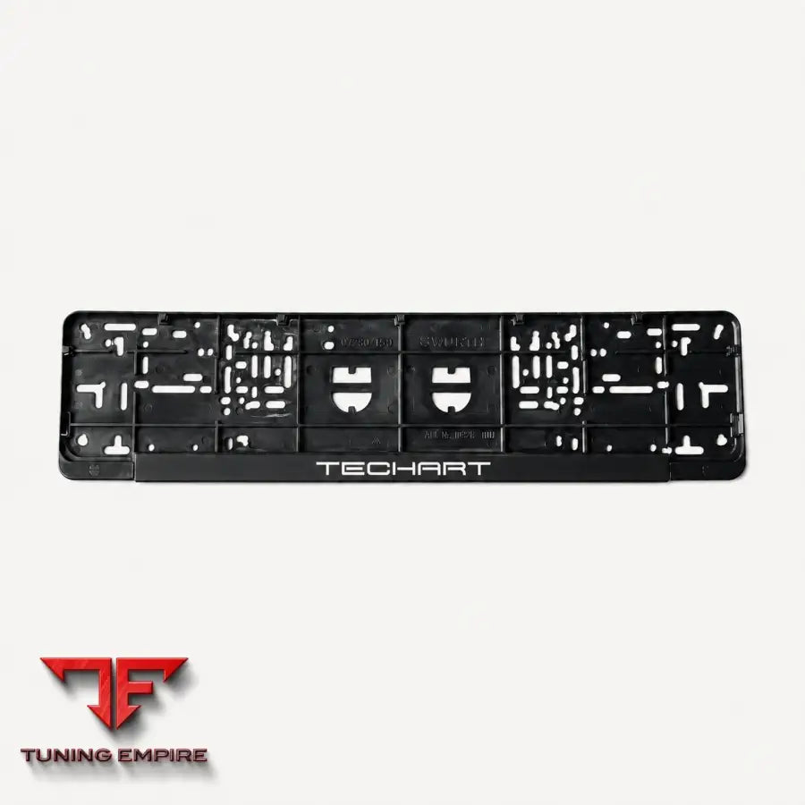 TECHART LICENSE PLATE HOLDER