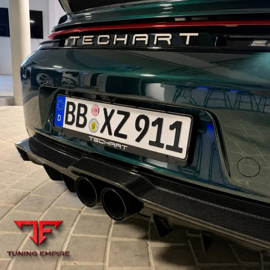 TECHART LICENSE PLATE HOLDER
