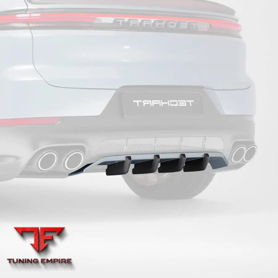 TECHART REAR DIFFUSER "FOUR FAST FINS" (E3.2 SPORTDESIGN)