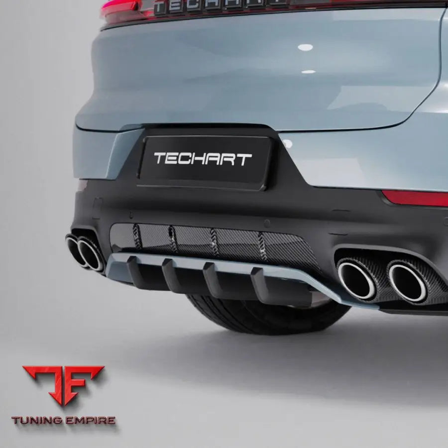 TECHART REAR DIFFUSER "FOUR FAST FINS" (E3.2 SPORTDESIGN)
