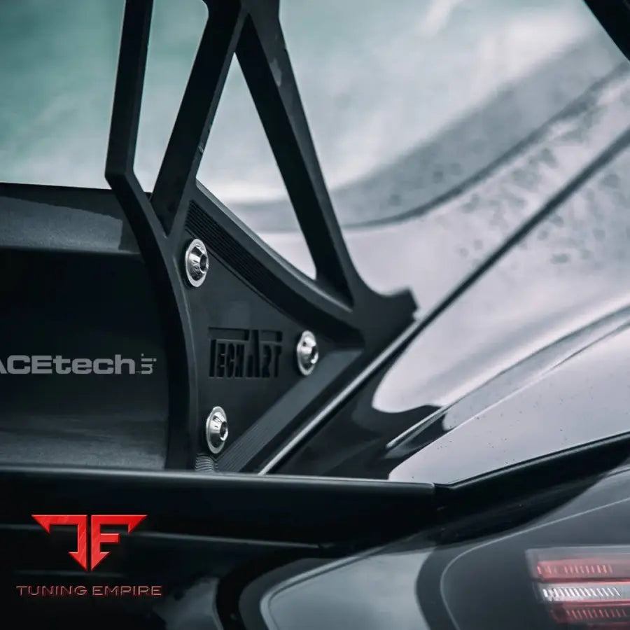 TECHART REAR SPOILER II FOR 718 CAYMAN