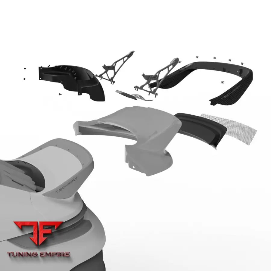 TECHART REAR SPOILER III FOR 992.1/.2 TURBO S
