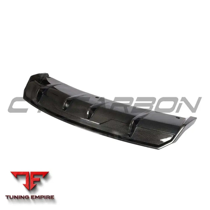 TESLA MODEL 3 2017-2023 CARBON FIBRE DIFFUSER - V1 - CT CARBON