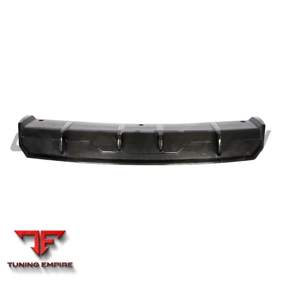TESLA MODEL 3 2017-2023 CARBON FIBRE DIFFUSER - V1 - CT CARBON