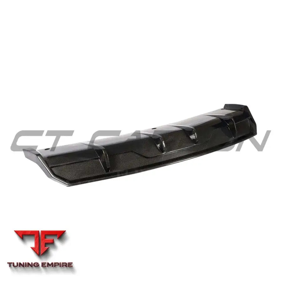 TESLA MODEL 3 2017-2023 CARBON FIBRE DIFFUSER - V1 - CT CARBON
