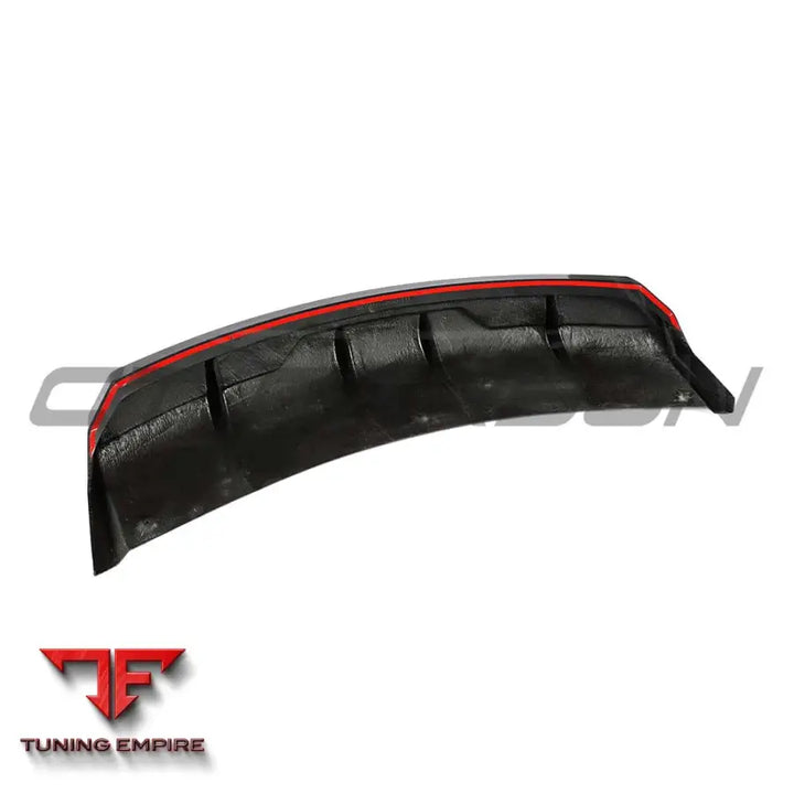 TESLA MODEL 3 2017-2023 CARBON FIBRE DIFFUSER - V1 - CT CARBON