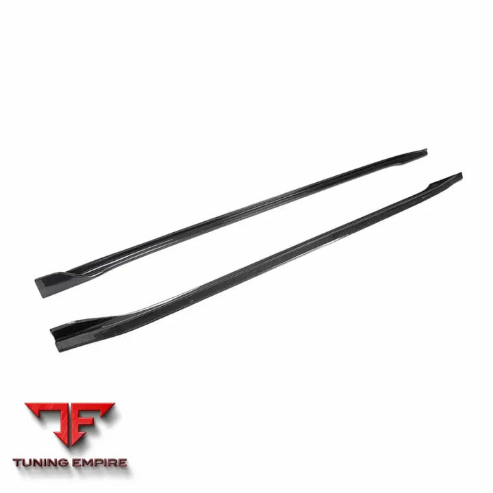 TESLA MODEL 3 2017-2023 CARBON FIBRE SIDE SKIRTS - CT CARBON